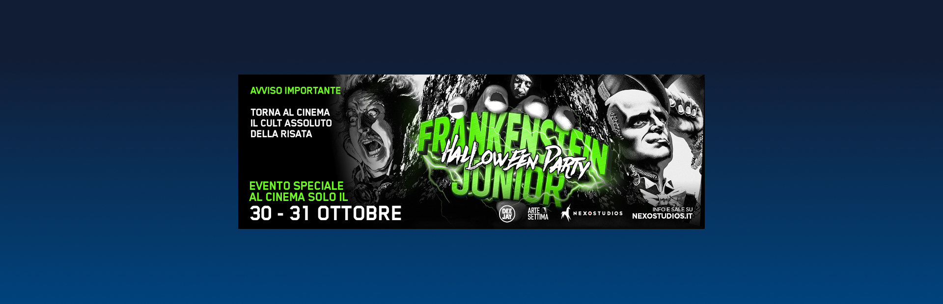 FRANKENSTEIN JUNIOR HALLOWEEN PARTY