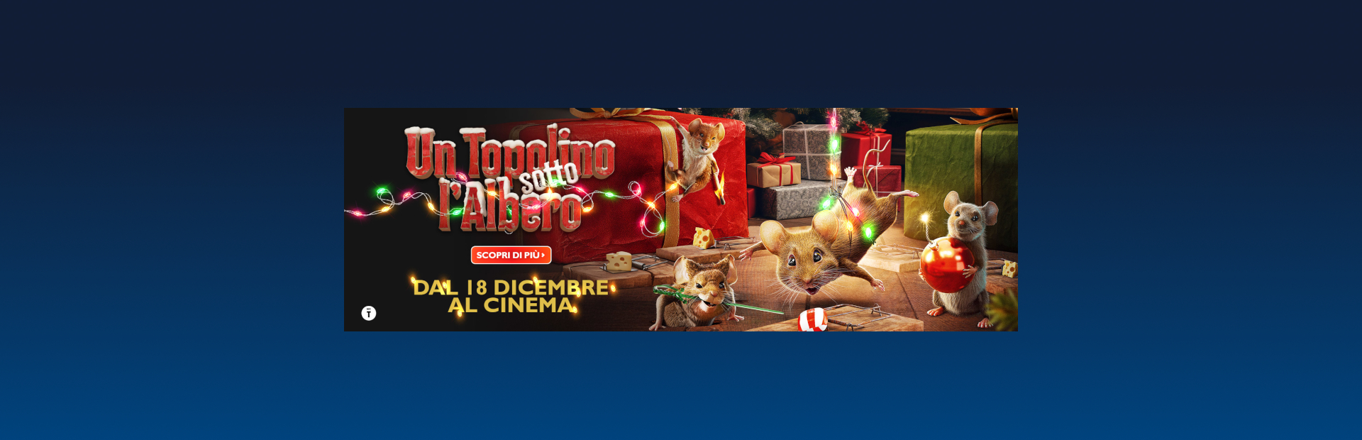 UN TOPOLINO SOTTO L’ALBERO