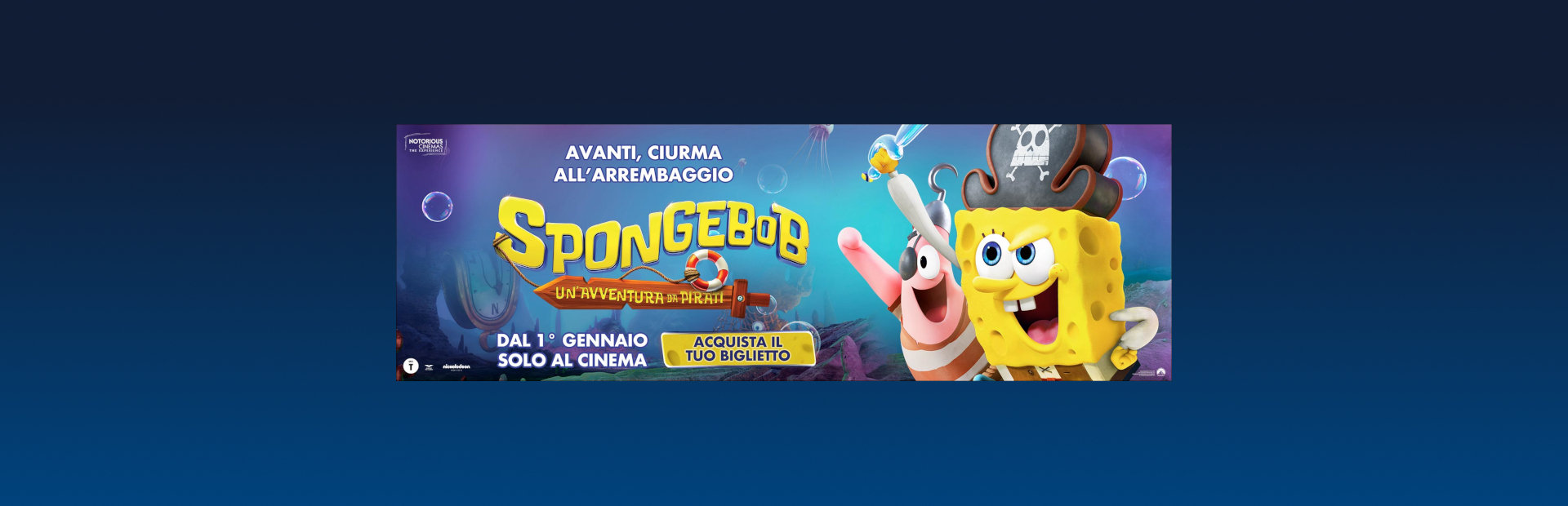 SPONGEBOB - UN'AVVENTURA DA PIRATI